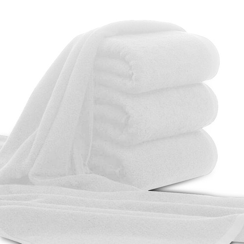 10x handtuch weiss weiß - weiss, 100%