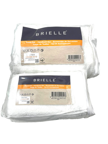 Brielle handtuch set 2stk - handtuch,