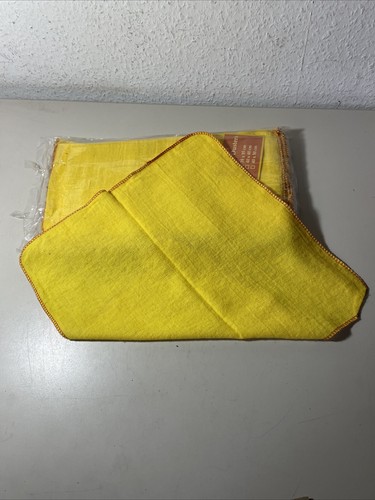 Tuch gelb 35x35 - cm, staubtuch
